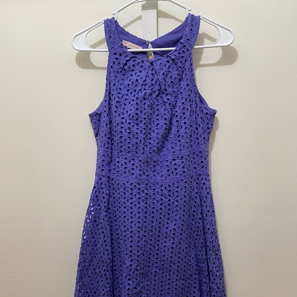 purple small dress barn dress